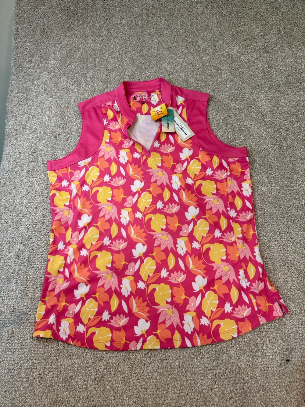 Women’s Bermuda Sands - Size Large- NWT - Tank - Mock Collar